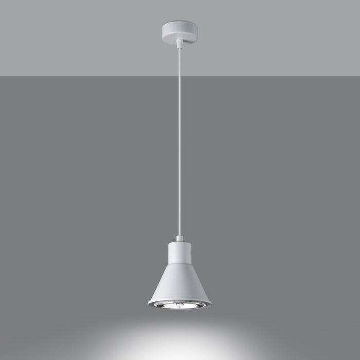 SOLLUX SL.0987 Lámpara Colgante TALEJA 1 Blanco [ES111]