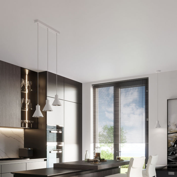 SOLLUX SL.0988 Lámpara Colgante TALEJA 3 Blanco [ES111]