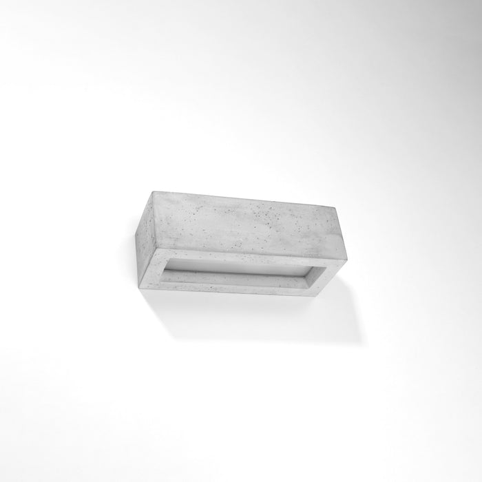 SOLLUX SL.0992 Lámpara de Pared VEGA 30 Hormigón