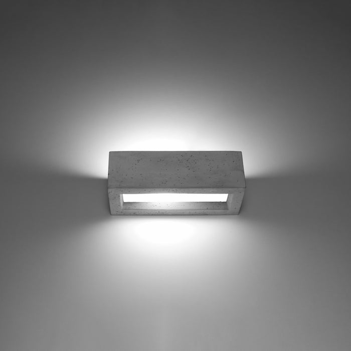 SOLLUX SL.0992 Lámpara de Pared VEGA 30 Hormigón