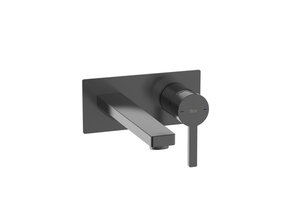 ROCA A5A3596NM0 NAIA Grifo Monomando Empotrable Lavabo Negro Titanio Cepillado