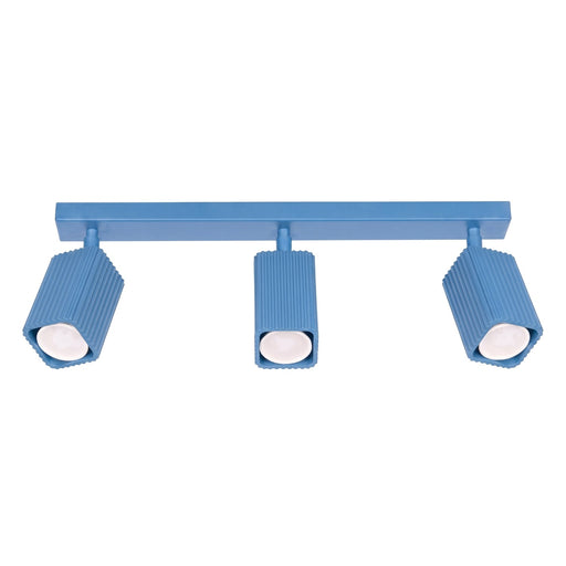 SOLLUX SL.3291 Lámpara De Techo Rayo 3L Azul Celeste