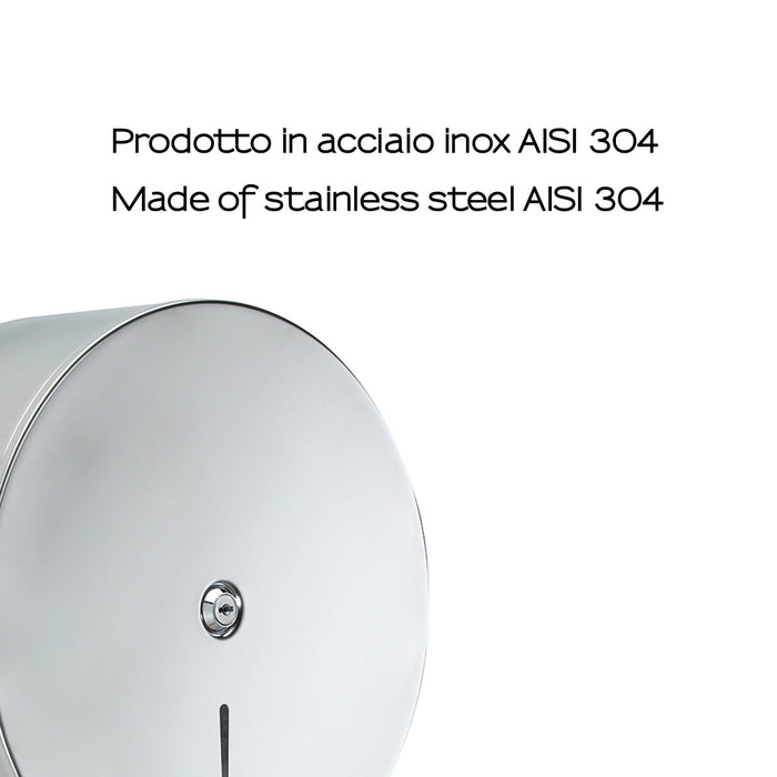 GEDY 24461300000 Dispensaor Rollos De Papel Cromo