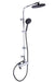ARCOBAÑ 13ESC2  Columna Ducha Escala2 Monomando Negro
