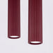 SOLLUX SL.2301 Lámpara Colgante Karbon 2 Borgoña