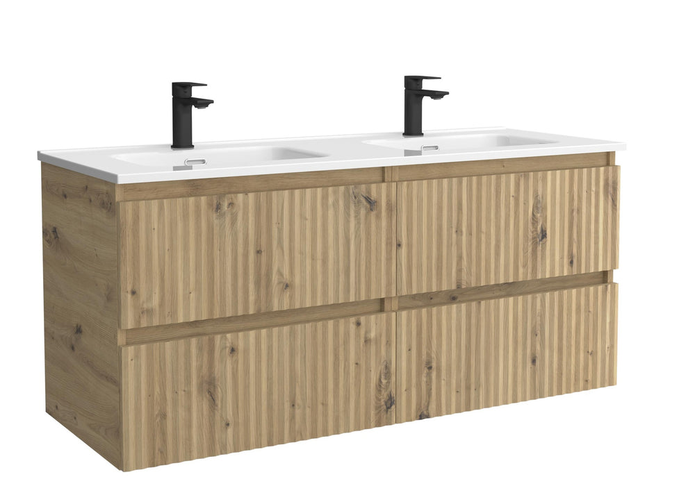 SALGAR 121746 KIRA Mueble+Lavabo IBON 120cm Roble