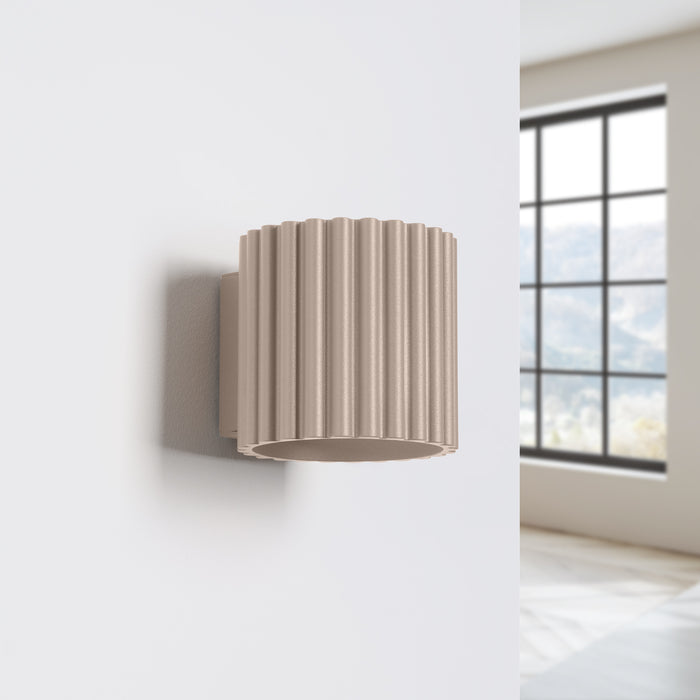 SOLLUX SL.1816 AURA Lámpara De Pared Taupe G9
