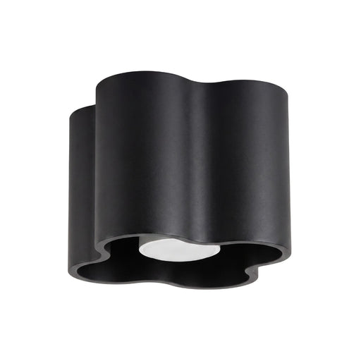 SOLLUX SL.3337 Lámpara De Techo Ovio 1 Negra Gu10