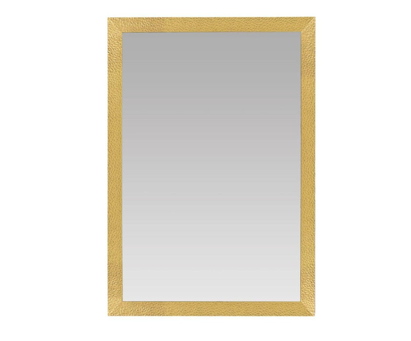 ANDREA HOUSE AX22544 Espejo Pared Dorado Madera 70x100 CM
