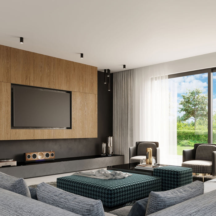 SOLLUX SL.1001 Plafón LAGOS 20 Negro