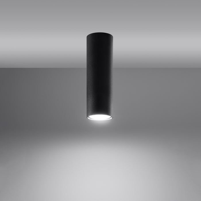 SOLLUX SL.1001 Plafón LAGOS 20 Negro