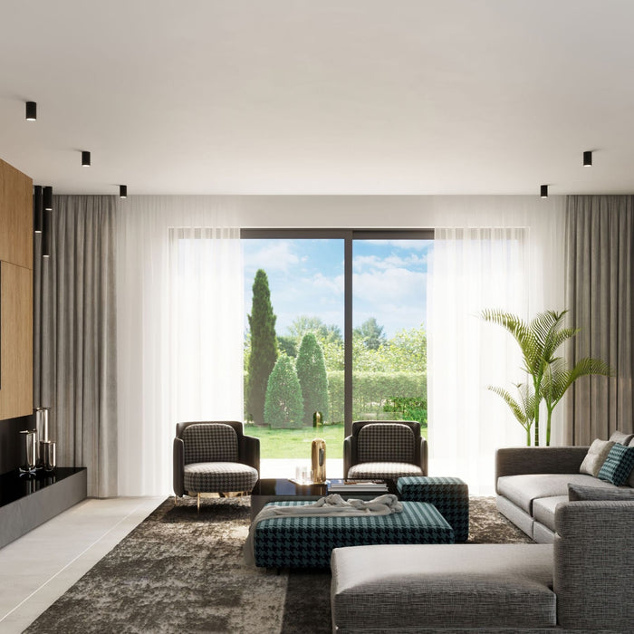 SOLLUX SL.1002 Plafón LAGOS 40 Negro