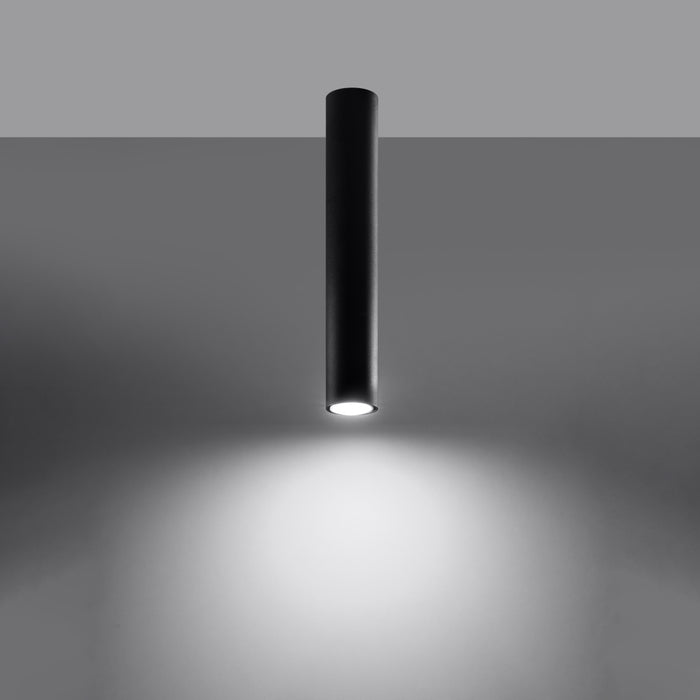 SOLLUX SL.1002 Plafón LAGOS 40 Negro