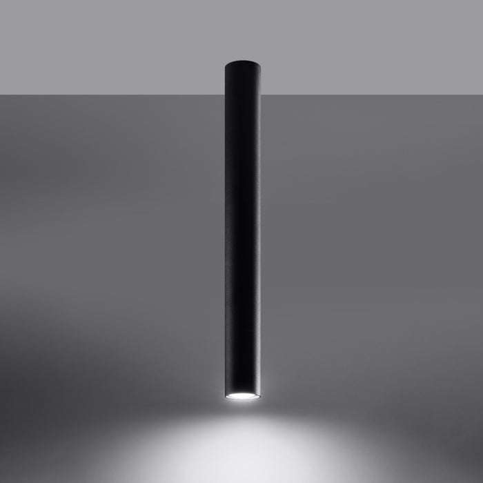 SOLLUX SL.1003 Plafón LAGOS 60 Negro