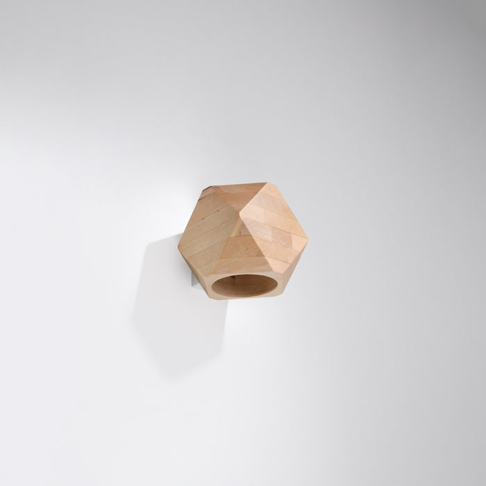 SOLLUX SL.1008 Aplique WOODY Madera Natural