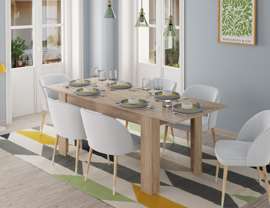 MUEBLES PITARCH Mesa Extensible Roble Aurora