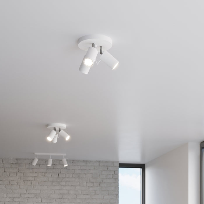 SOLLUX SL.1015 Plafón RING 3P Blanco