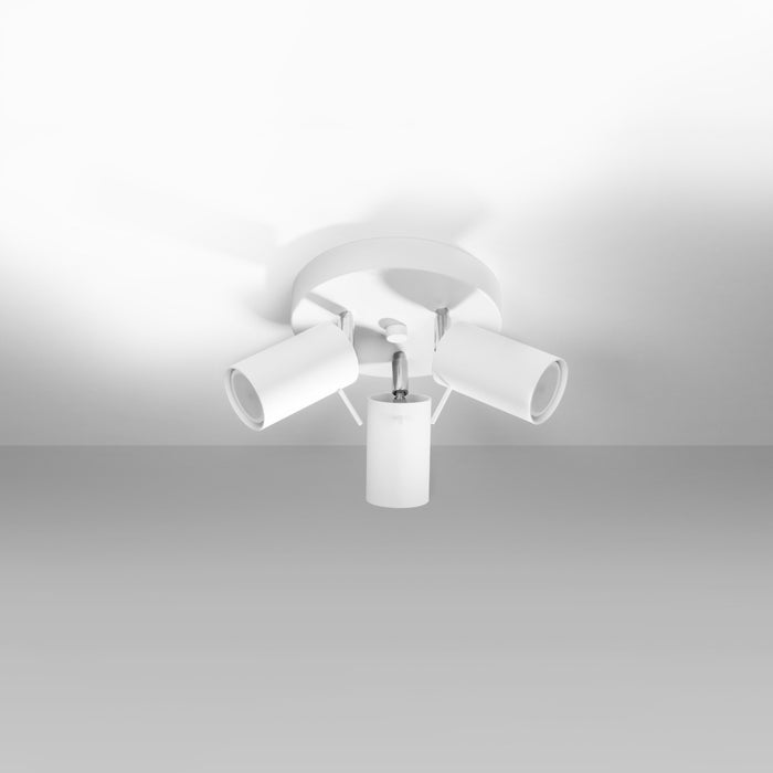SOLLUX SL.1015 Plafón RING 3P Blanco