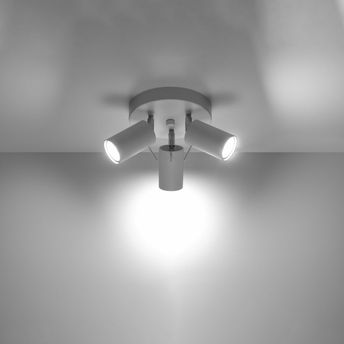 SOLLUX SL.1015 Plafón RING 3P Blanco