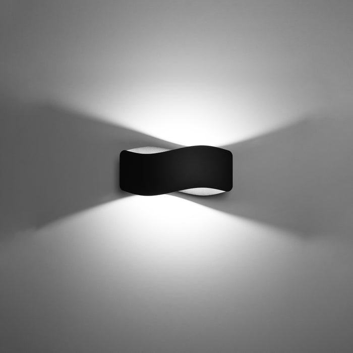 SOLLUX SL.1019 Aplique TILA 30 Negro