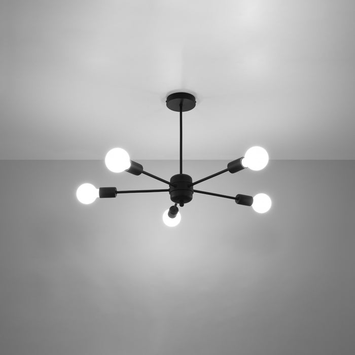 SOLLUX SL.1022 Araña LANGO 5 Negro