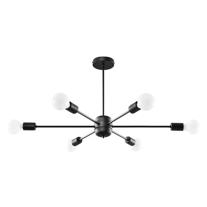 SOLLUX SL.1023 Araña LANGO 6 Negro