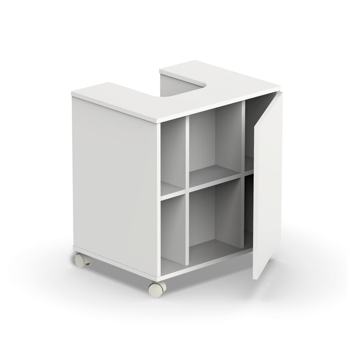 MUEBLES PITARCH Mueble de Lavabo Sintra Blanco alto brillo