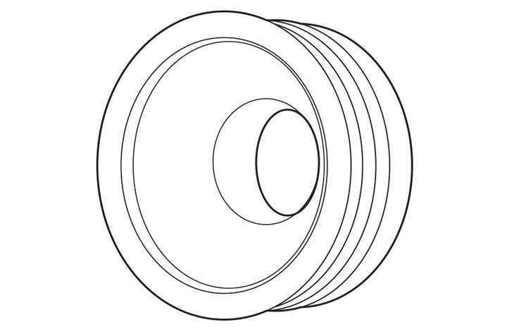 PRESTO 44901 Goma de enchufe diámetro 55 mm No aplica