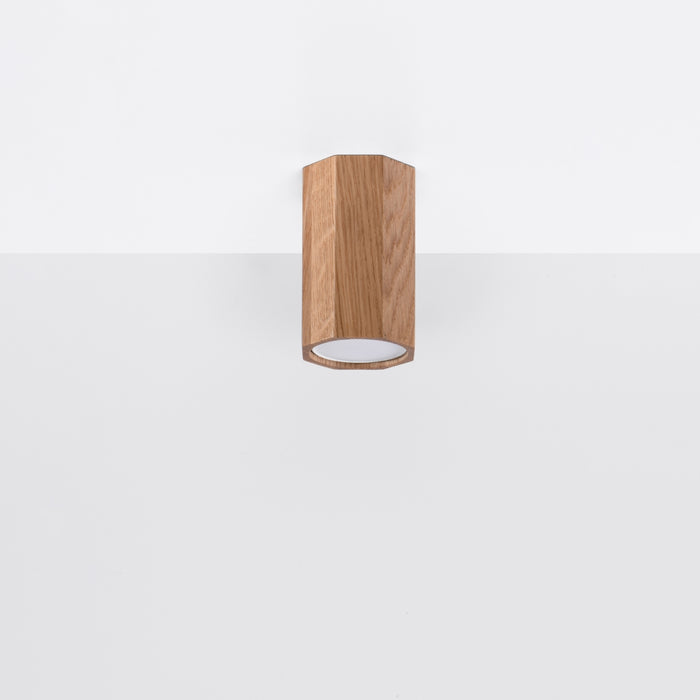 SOLLUX SL.1033 Lámpara de Techo ZEKE 10 Roble