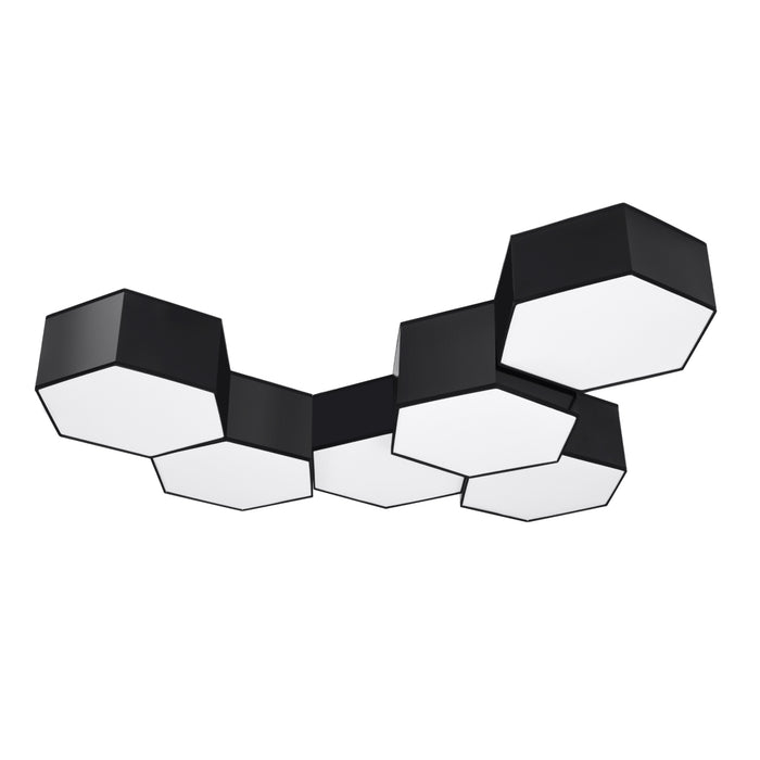 SOLLUX SL.1061 Lámpara de Techo SUNDE 15 Negro