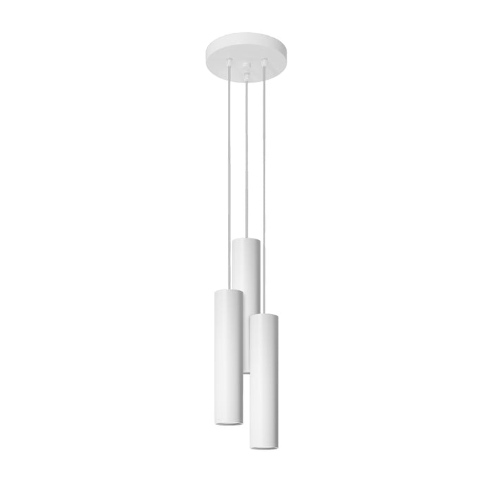 SOLLUX SL.1078 Lámpara Colgante LAGOS 3P Blanco