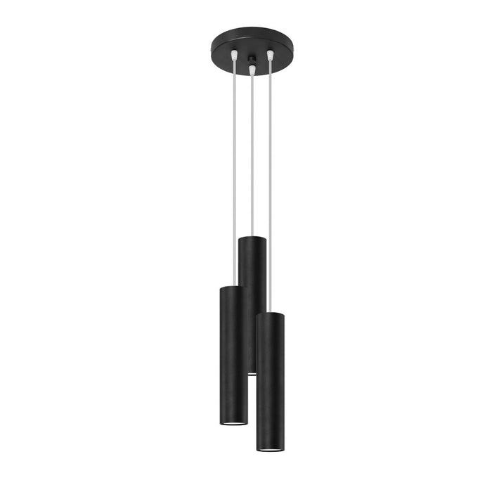 SOLLUX SL.1079 Lámpara Colgante LAGOS 3P Negro