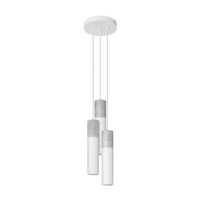 SOLLUX SL.1080 Lámpara Colgante BORGIO 3P Blanco
