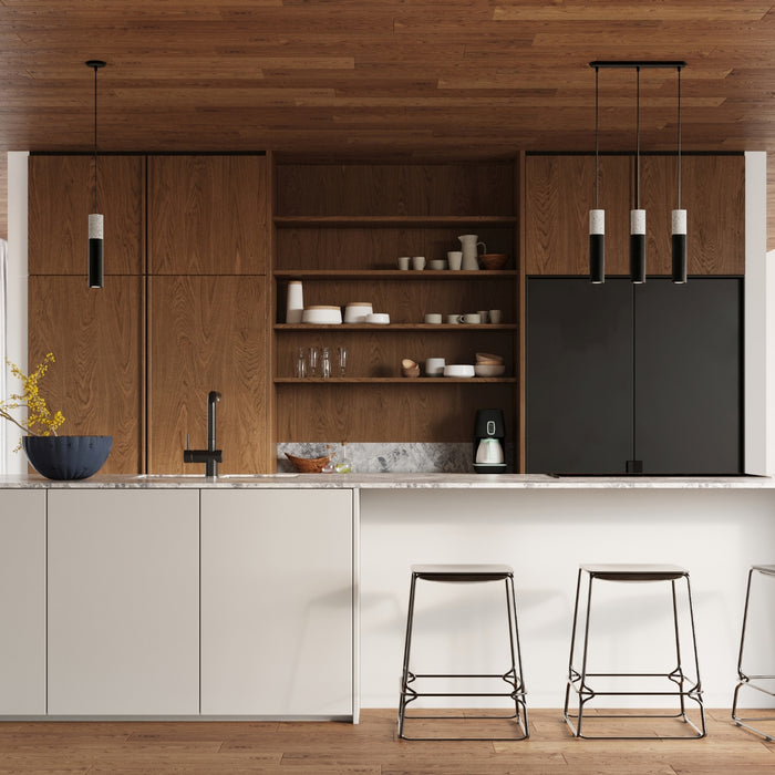 SOLLUX SL.1081 Lámpara Colgante BORGIO 3P Negro