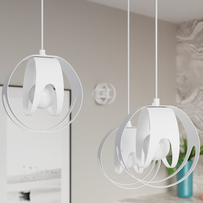 SOLLUX SL.1083 Lámpara Colgante TULOS 1 Blanco