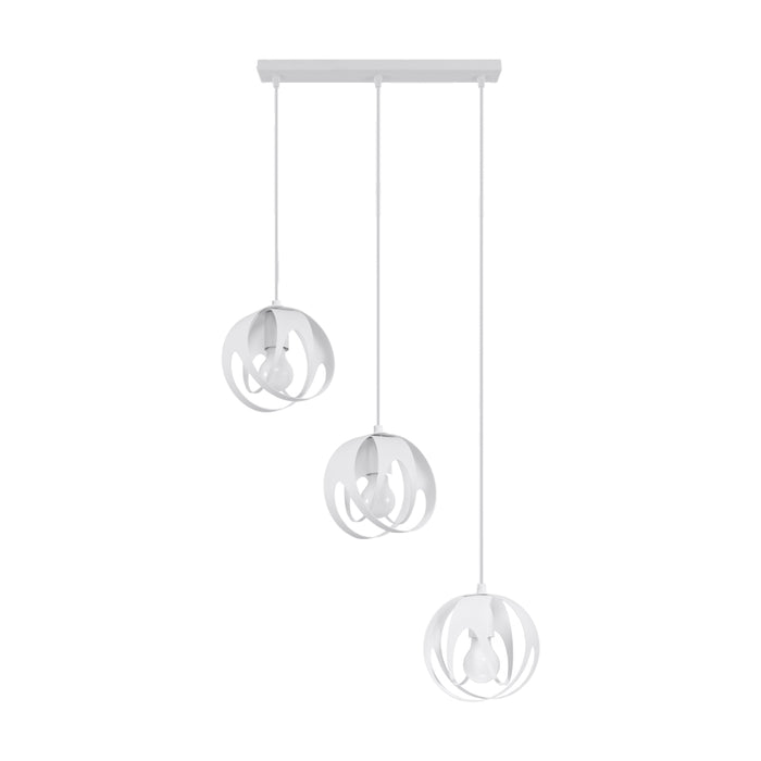 SOLLUX SL.1085 Lámpara Colgante TULOS 3L Blanco