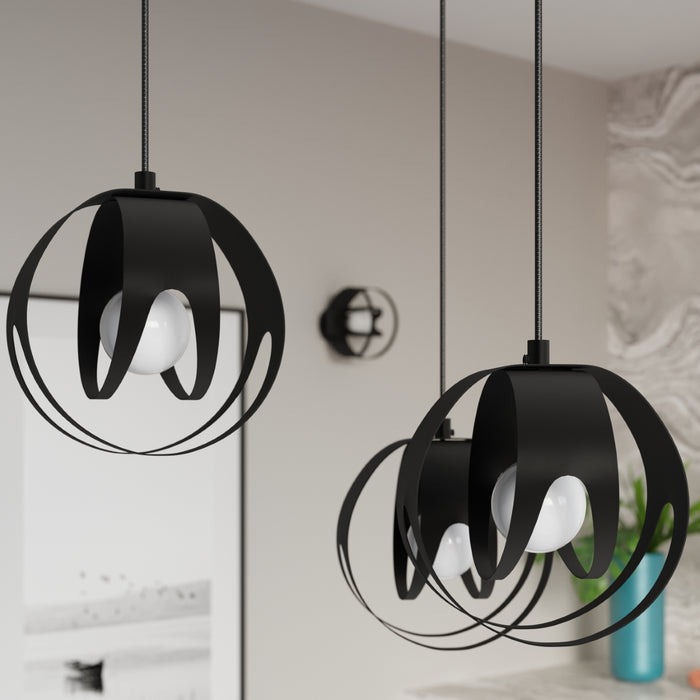 SOLLUX SL.1088 Lámpara Colgante TULOS 3P Negro