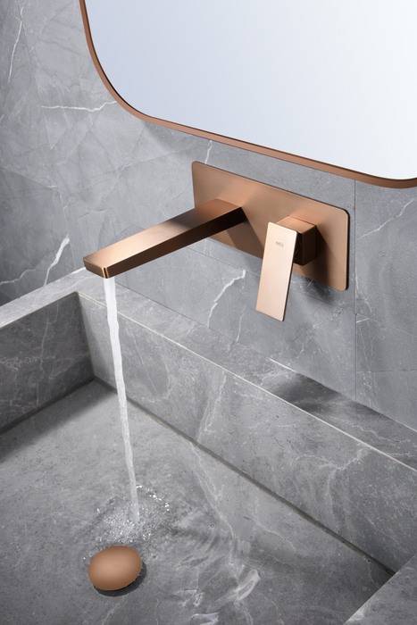 IMEX GLP048/ORC PISA Monomando Empotrado Lavabo Oro Rosa Cepillado