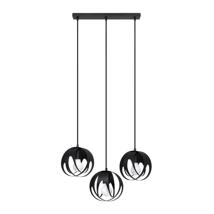 SOLLUX SL.1089 Lámpara Colgante TULOS 3L Negro