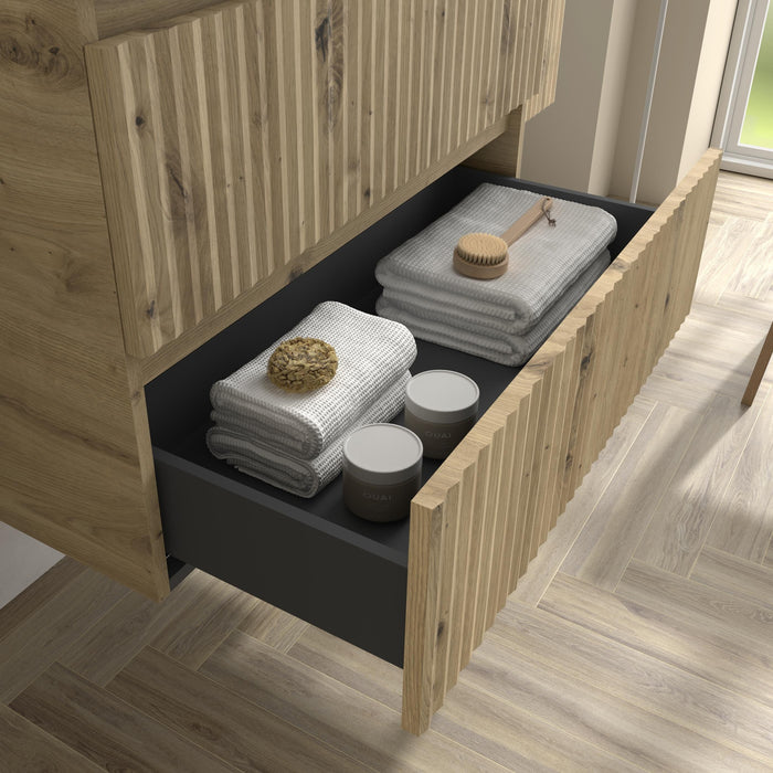 SALGAR 121754 KIRA Mueble+Lavabo VILNA 160cm Roble