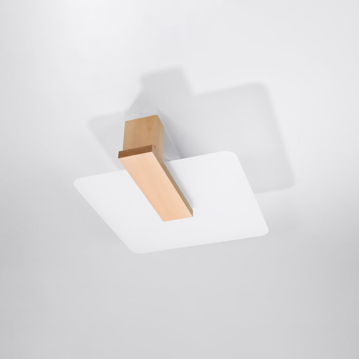 SOLLUX SL.1095 Lámpara de Techo LAPPO Madera Natural
