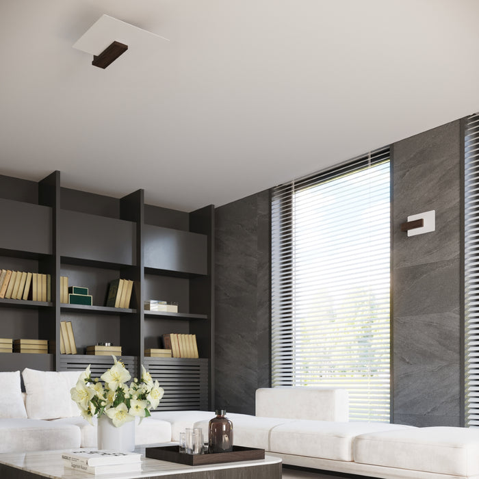 SOLLUX SL.1096 Aplique LAPPO Wengé