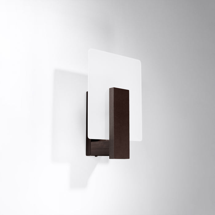 SOLLUX SL.1096 Aplique LAPPO Wengé
