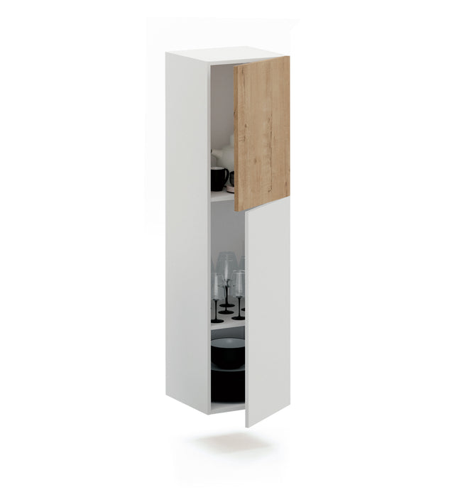MUEBLES PITARCH Módulo 150 Nilo Blanco /Roble Gold