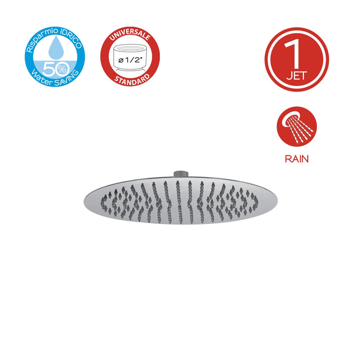 GEDY GYSH1030460 TECH Rociador De Ducha 1 Jet