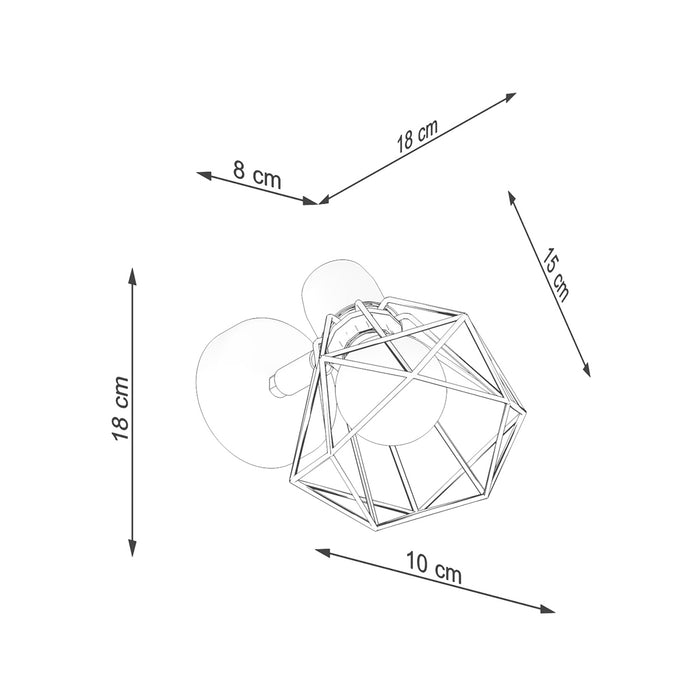 SOLLUX SL.1102 Aplique ARTEMIS 1 Blanco