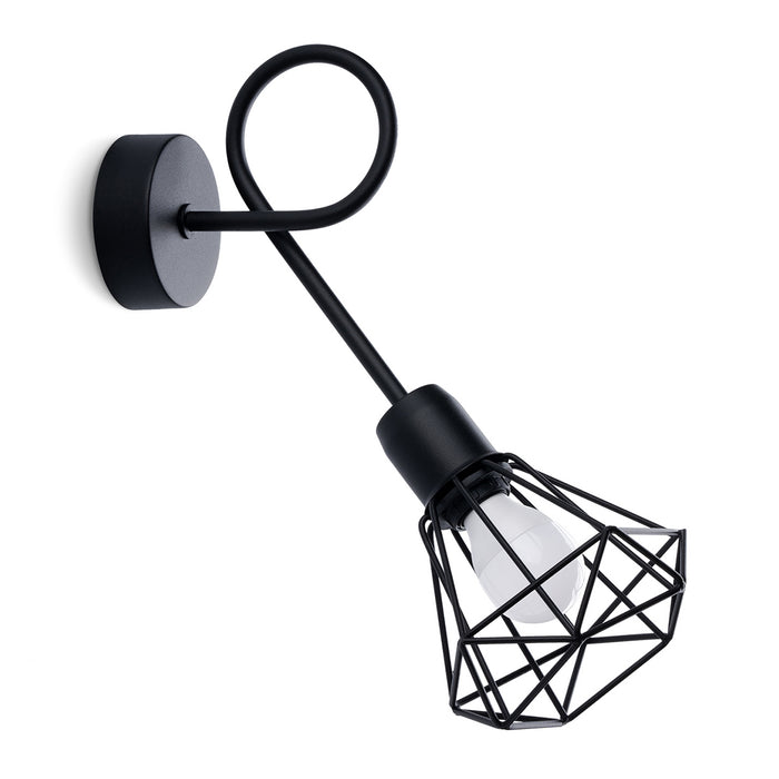 SOLLUX SL.1108 Aplique ARTEMIS 1S Negro