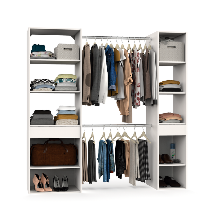 MUEBLES PITARCH Armario vestidor Cloe Blanco