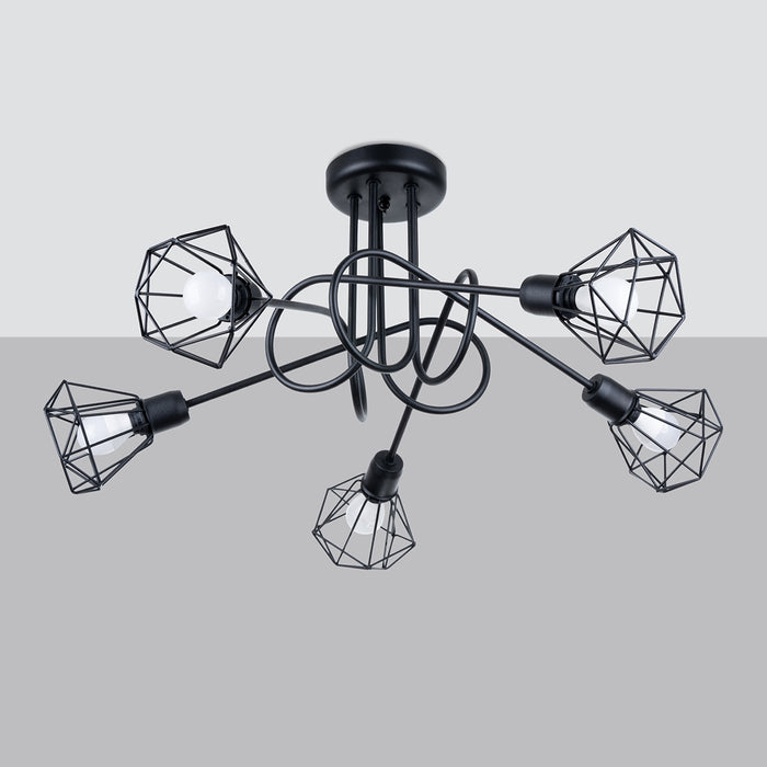 SOLLUX SL.1110 Araña ARTEMIS 5S Negro