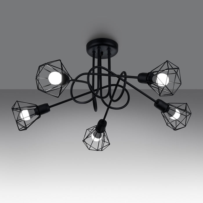 SOLLUX SL.1110 Araña ARTEMIS 5S Negro